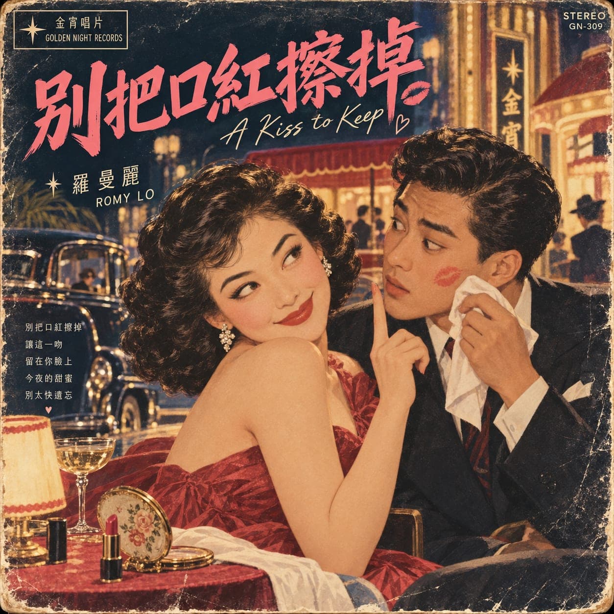 《別把口紅擦掉》封面,Romy Lo 羅曼麗